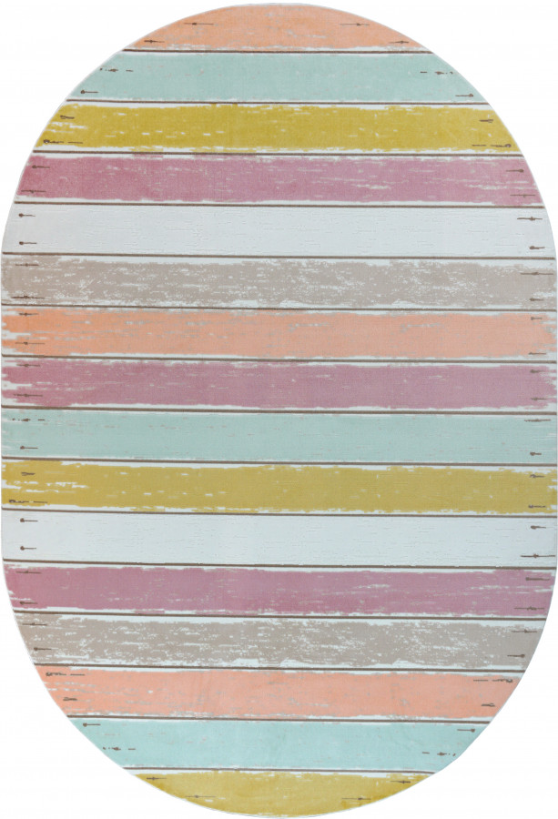 Ковер 2,00х2,90 Rainbow 1034A White Oval