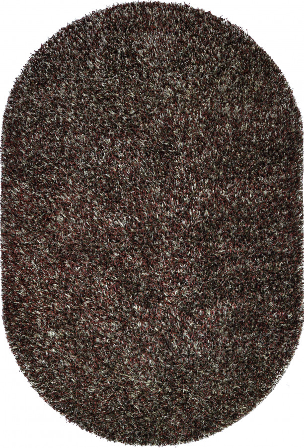 Ковер 1,40х2,00 Shaggy Twinkle Brown Oval R