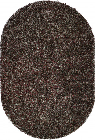 Ковер 1,40х2,00 Shaggy Twinkle Brown Oval R