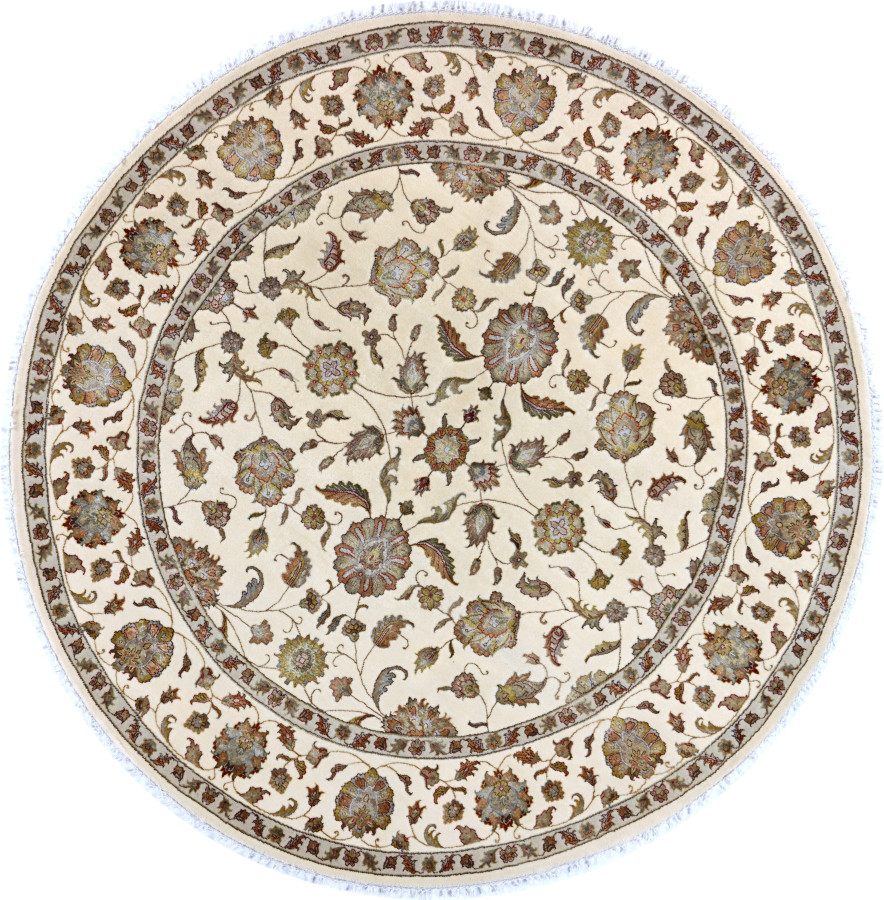 Ковер 2,00х2,00 Indien Orient floral beige round