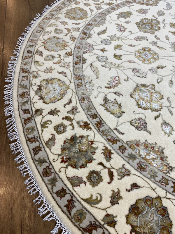 Ковер 2,03х2,03 Indien Orient floral beige round