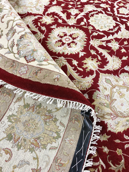 Ковер 2,47х2,47 Indien Orient floral beige red round